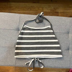 AMERICAN APPAREL HALTER CROP TOP